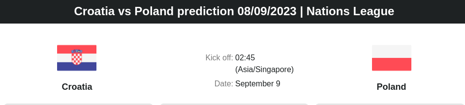 Croatia vs Poland prediction 08.09.2023 | Nations League.png - ตลาดลูกหนัง ทีเด็ดบอลเต็ง